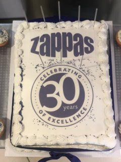 Zappas 30th Birthday Celebrations
