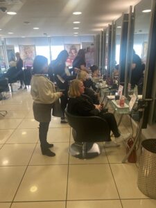 hairdresser training at zappas salons in berkshire and hampshire