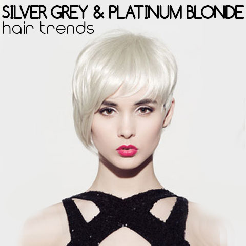 Silver Grey & Platinum Blonde Hair Trends