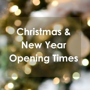 Christmas & New Year Opening Hours