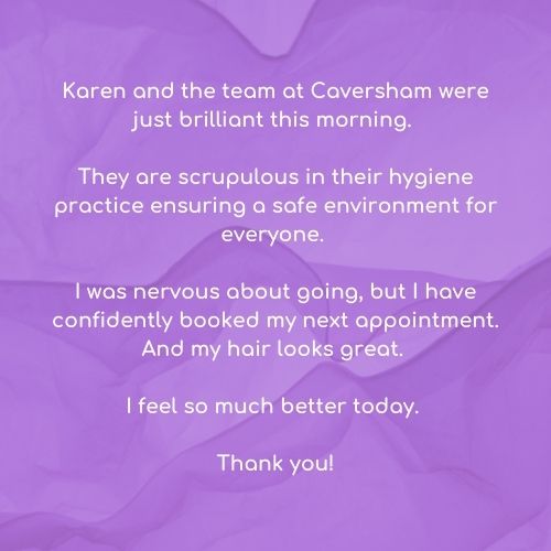 Zappas Caversham Review Zappas Hair Salons in Berkshire and Hampshire, Covid Safe Salons