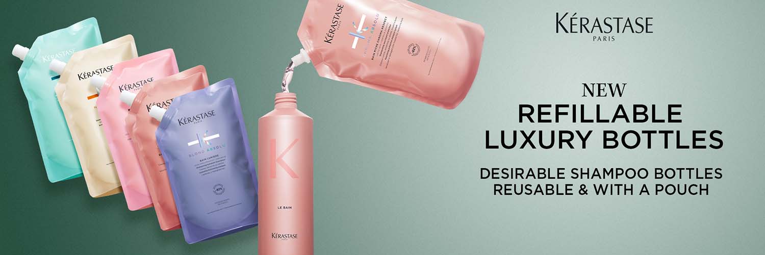 Kérastase Refill Bottles, Zappas Hair Salons in berkshire & Hampshire