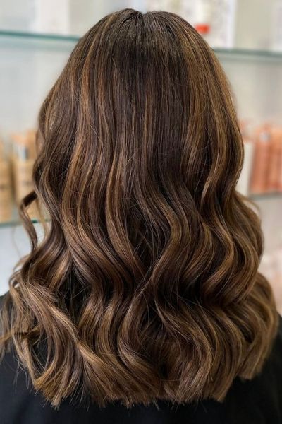 Brunette hair colour at zappas hair salons in Fleet Wokingham Twyford Caversham Crowthorne
