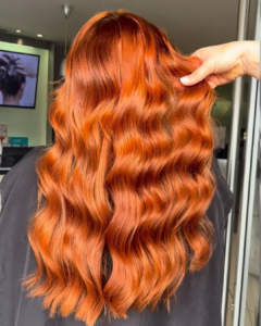 copper hair colour Wokingham Zappas