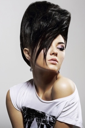 funky prom hair updo